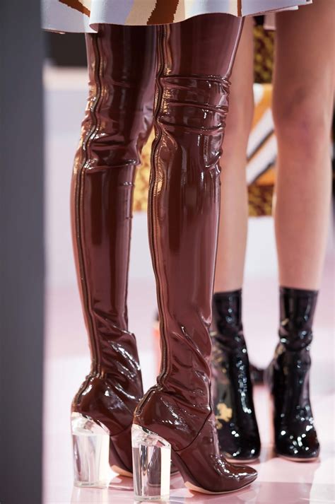 dior boots 2019|Dior high heel boots.